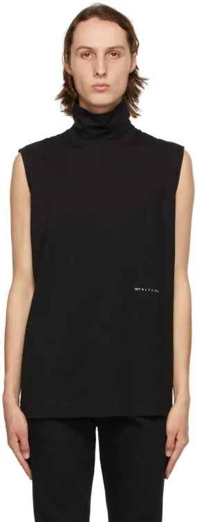 1017 ALYX 9SM Black High Neck Tank Top