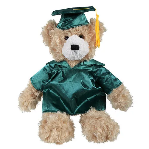 12" Graduation Brandon Teddy Bear Plush 2024 beige