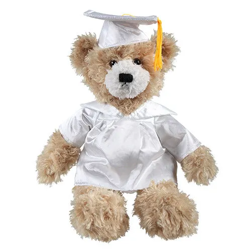 12" Graduation Brandon Teddy Bear Plush 2024 beige