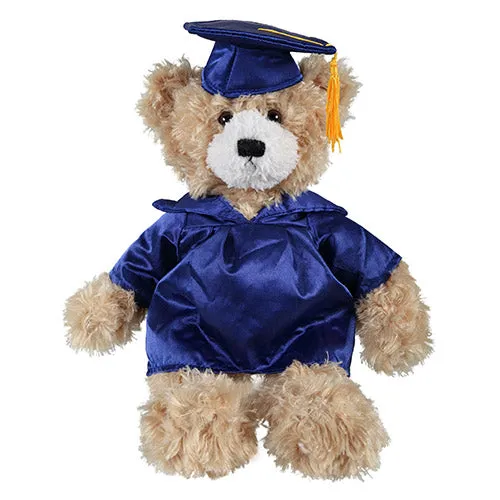 12" Graduation Brandon Teddy Bear Plush 2024 beige