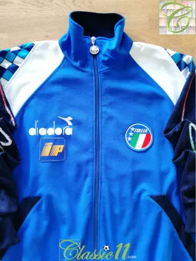 1990/91 Italy Player Issue Track Jacket (M)