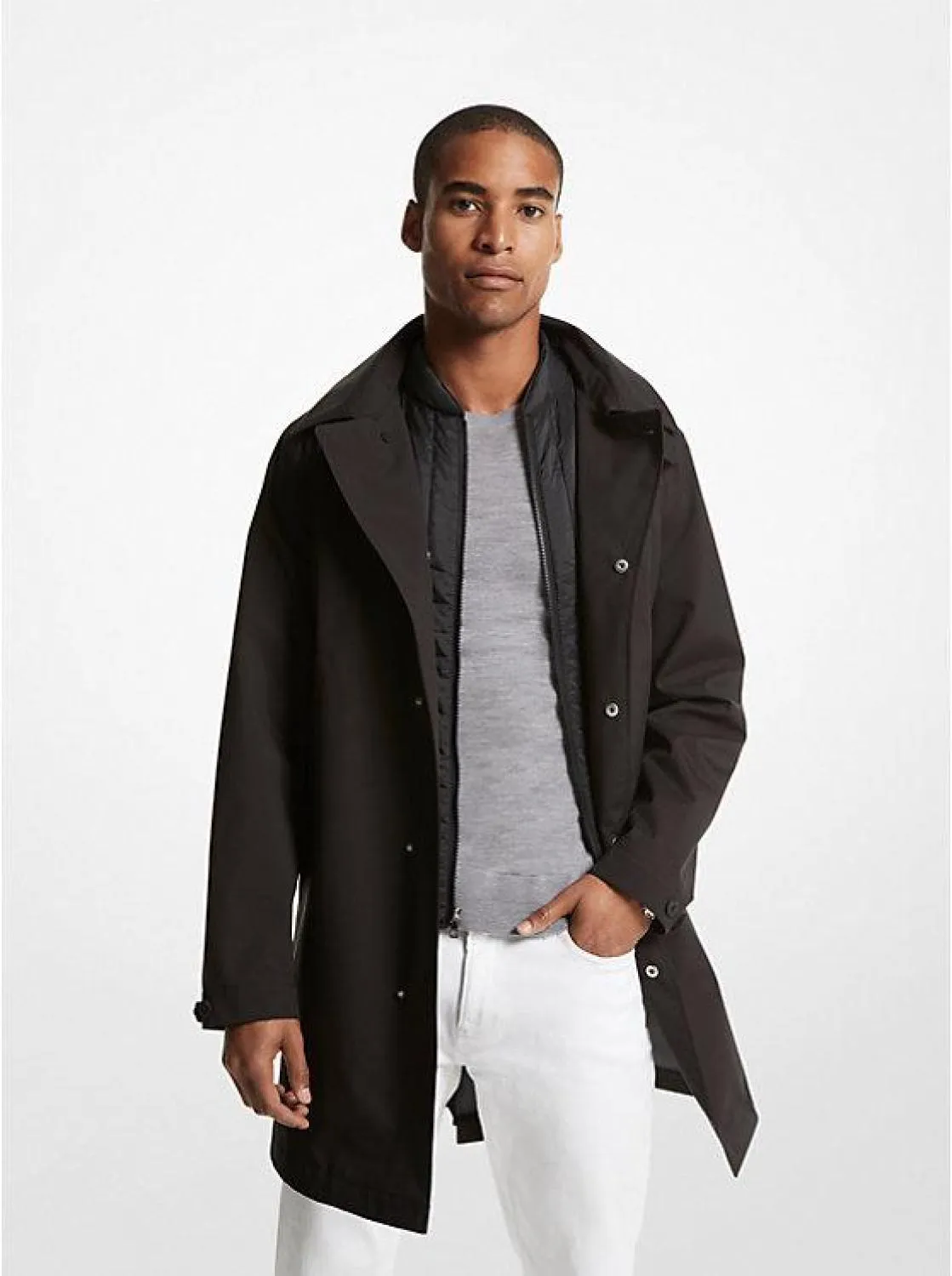 3-in-1 Mackintosh Woven Coat