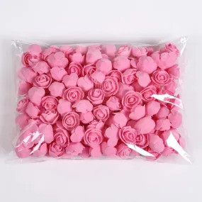 3cm Foam Teddy Bear Roses - 50/100/200pcs for Wedding