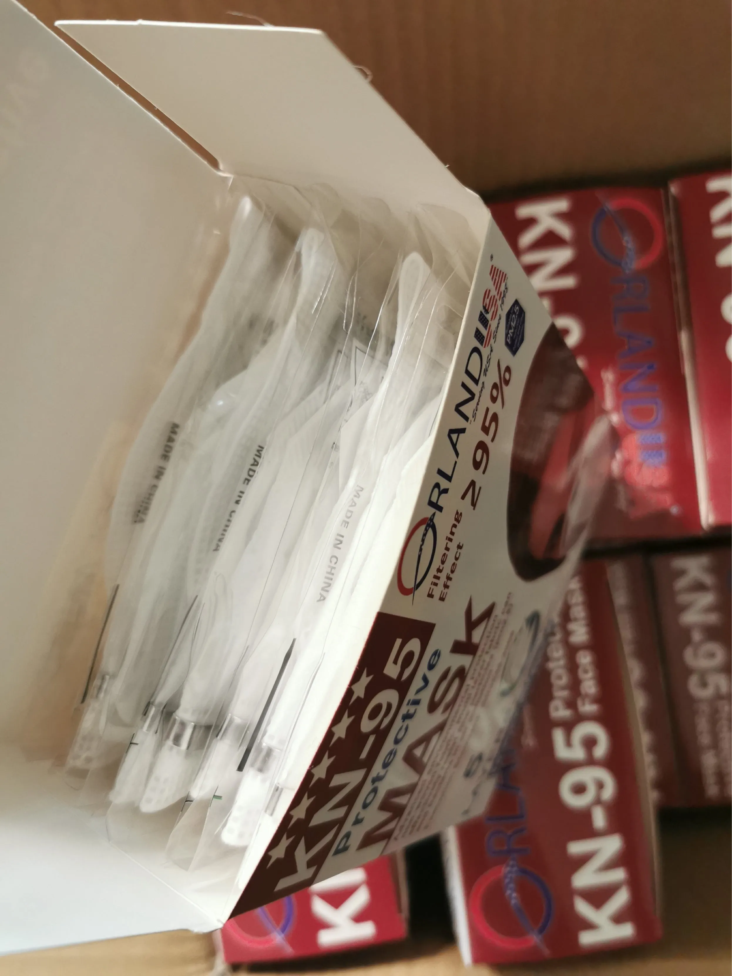 5 Layer KN-95 Protective Face Mask 10 PCS
