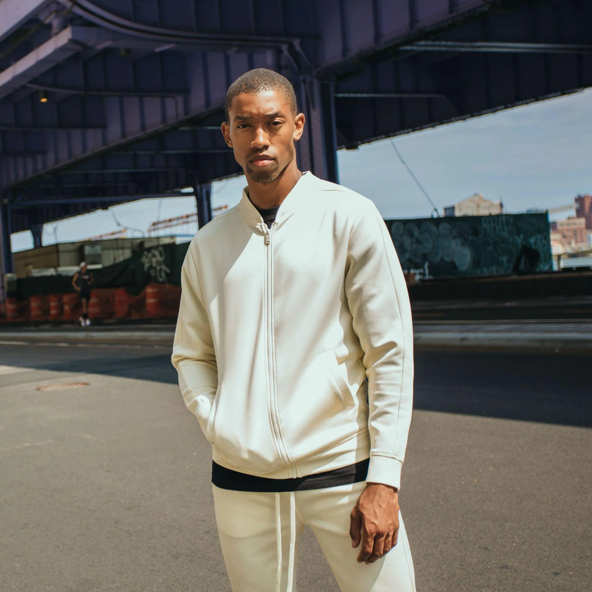 501 Track Jacket - Cream