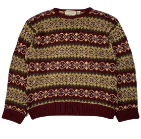 90s American eagle cotton sweater XL