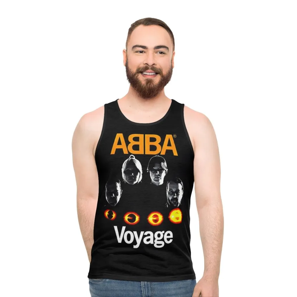 ABBA Unisex Disco Inspired Tank Top