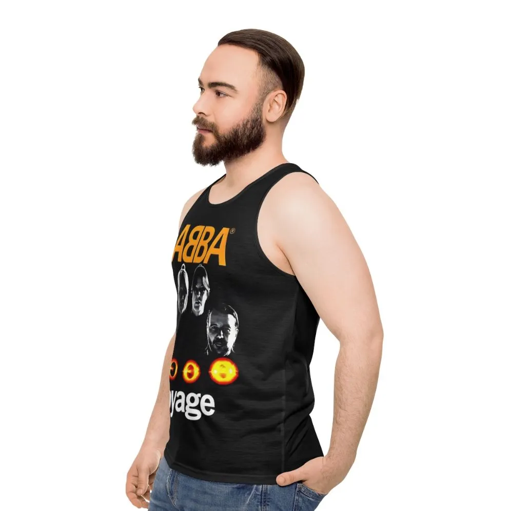 ABBA Unisex Disco Inspired Tank Top