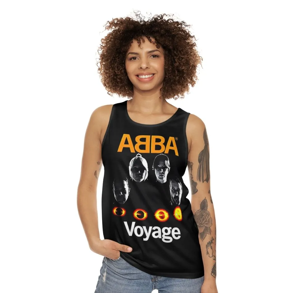 ABBA Unisex Disco Inspired Tank Top