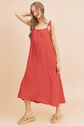 Aemi Co Midi Cami Dress with Pockets