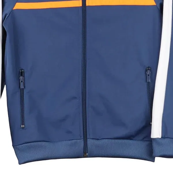 Age 12 Puma Track Jacket - Large Blue Polyester