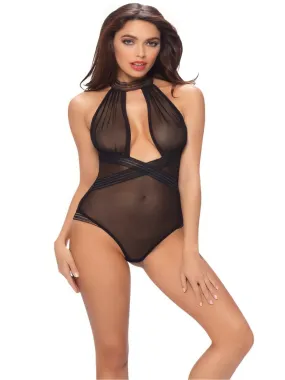 All Lust Sheer Black Teddy