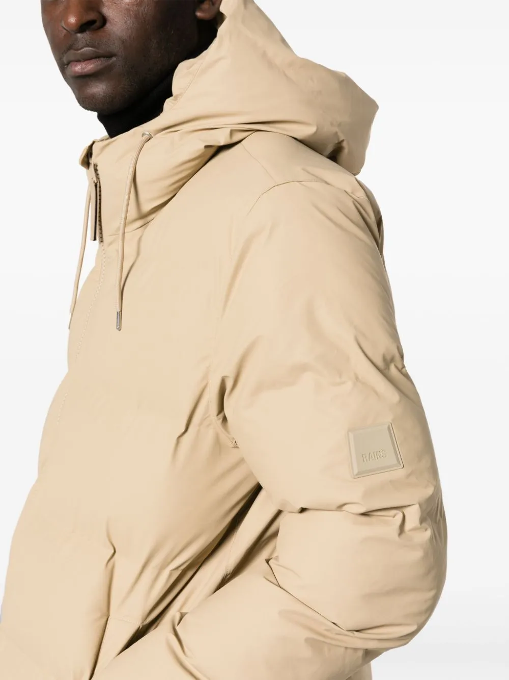 Alta hooded padded coat
