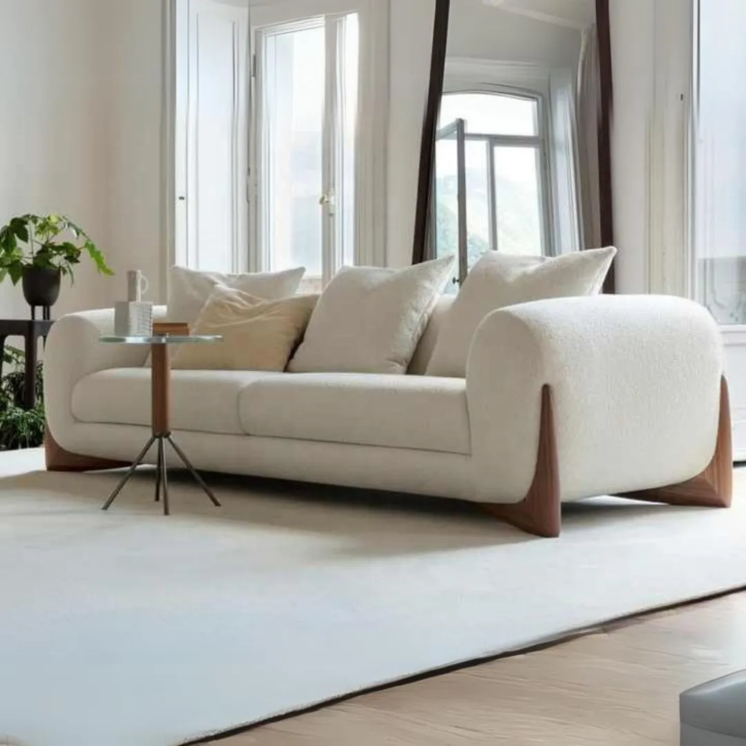 Avena Teddy Fabric Sofa