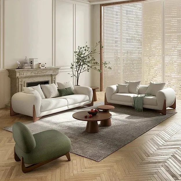 Avena Teddy Fabric Sofa