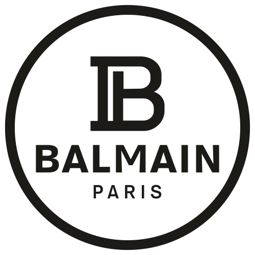 BALMAIN PARIS SHEER KNIT MINI DRESS