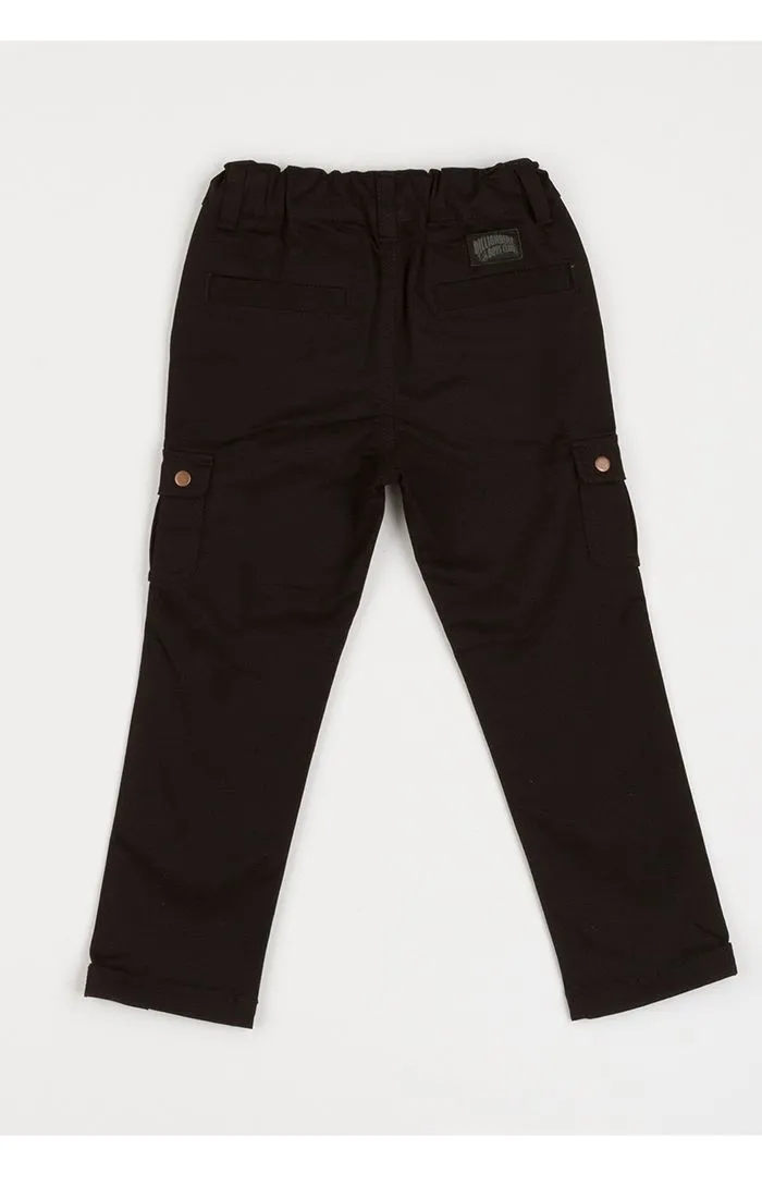 B.B.C Kids-BB Cargo Pants-Black