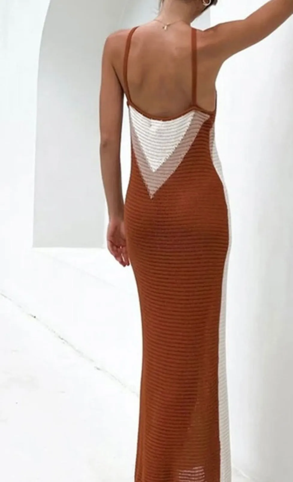 Beach Daze Knit Maxi Dress