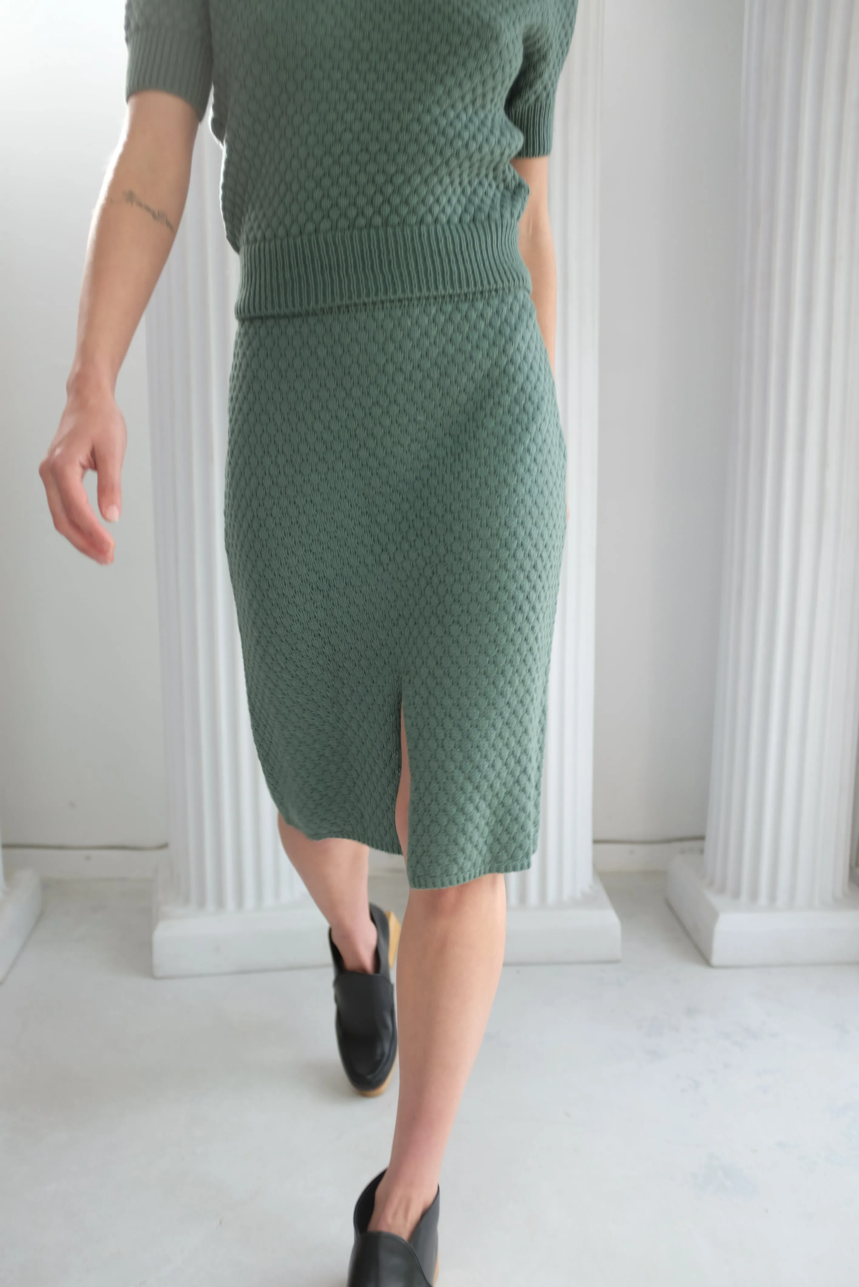 Beklina Gambit Skirt Palm