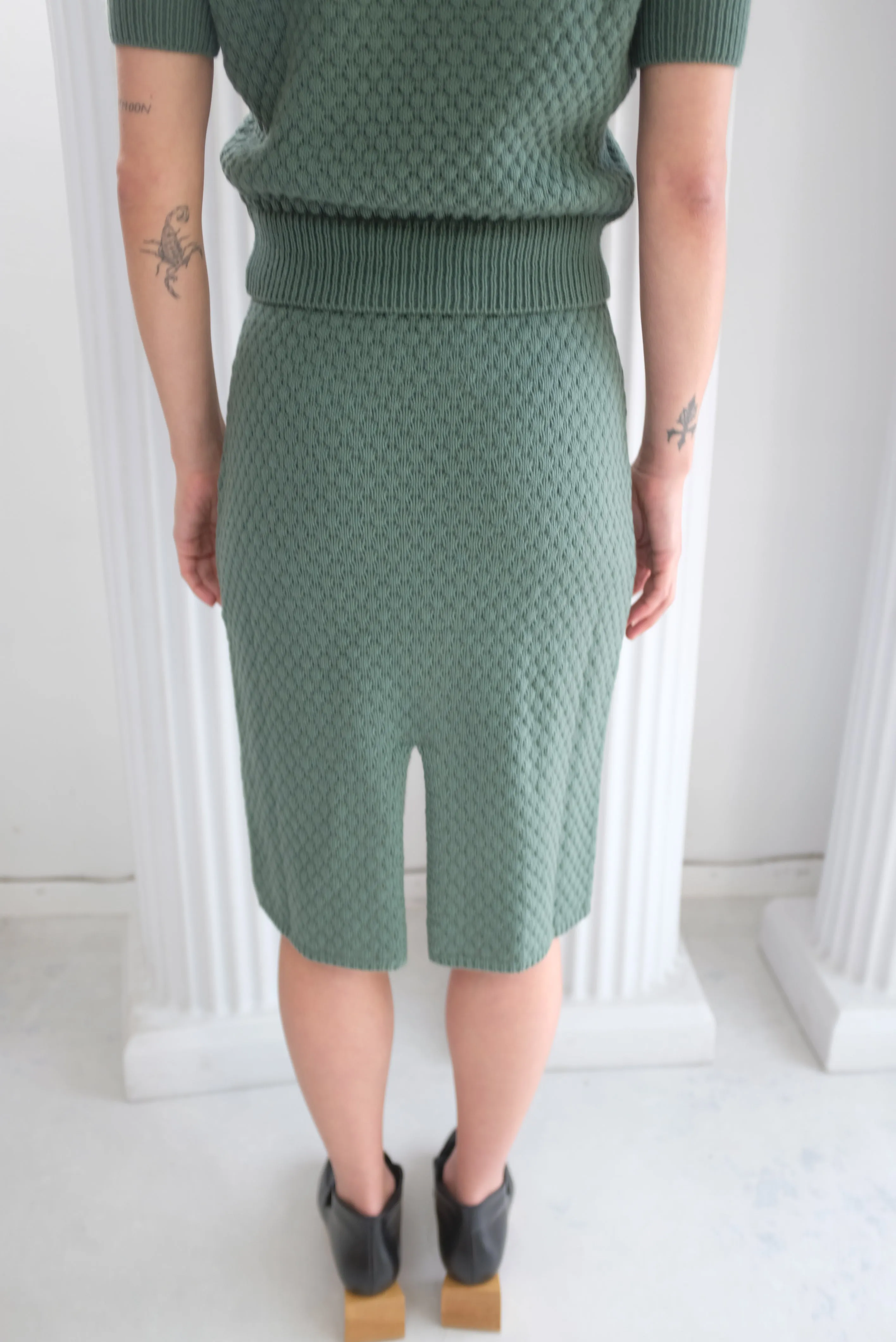 Beklina Gambit Skirt Palm