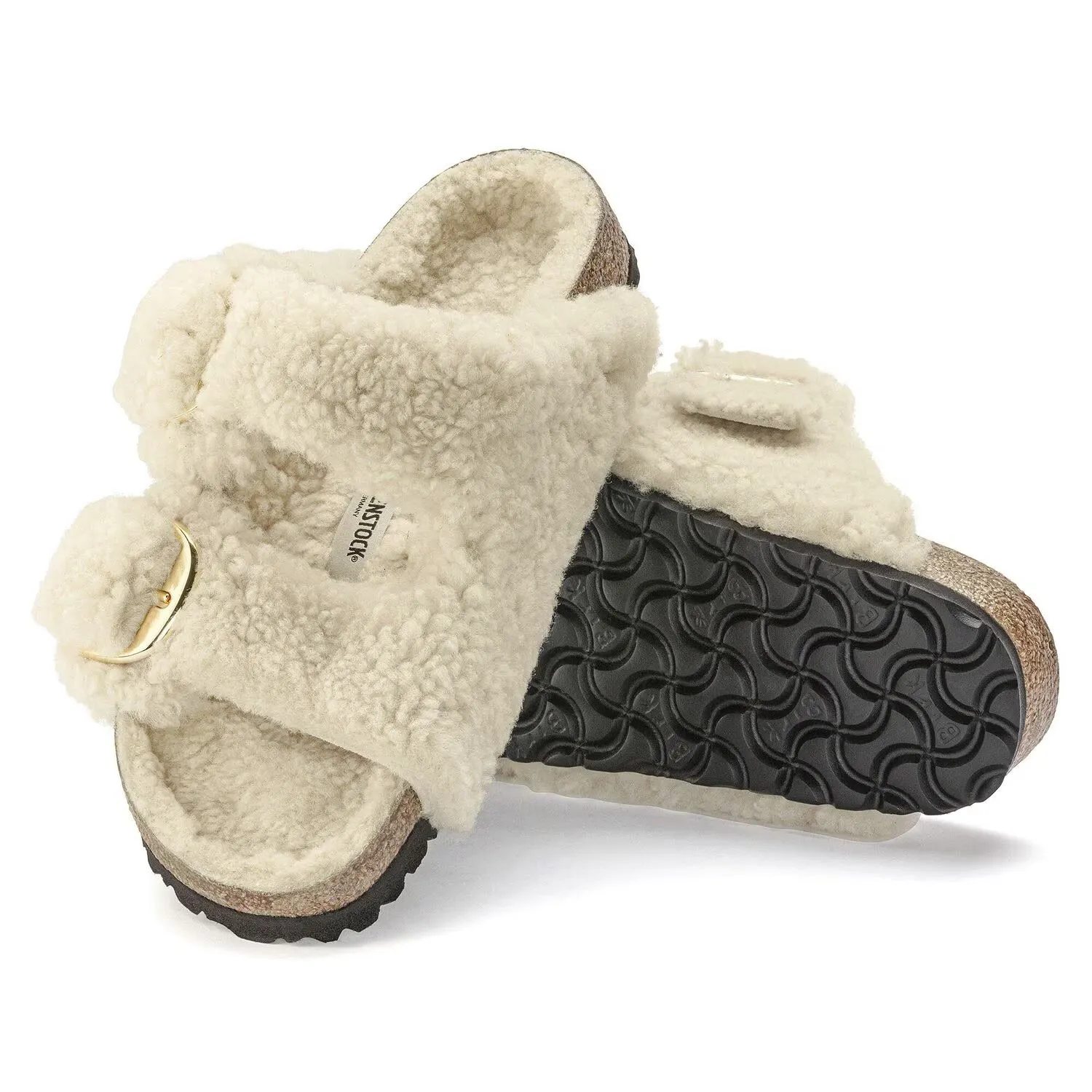 Birkenstock Arizona Shearling N | Teddy Eggshell
