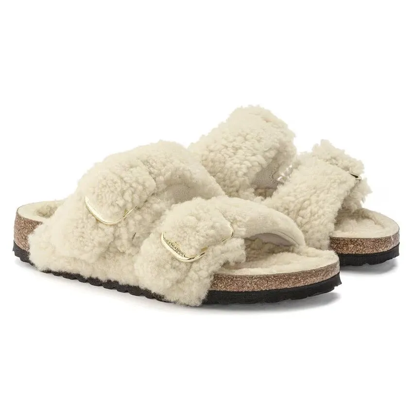 Birkenstock Arizona Shearling N | Teddy Eggshell