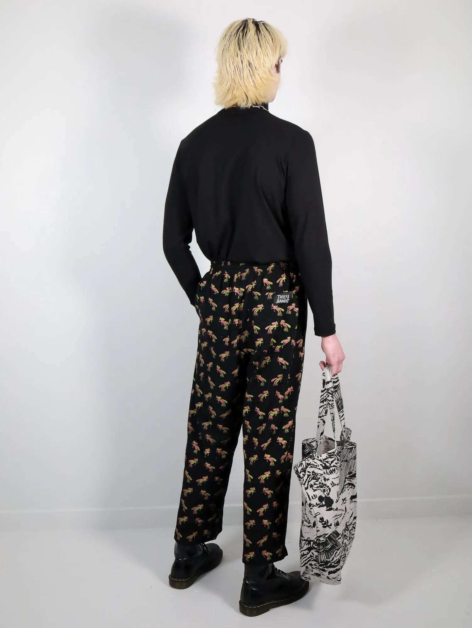 Black Loose Turtleneck