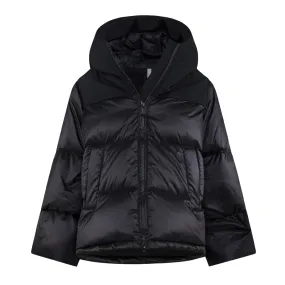 Bomboogie Girl's Black Bimaterial Cape