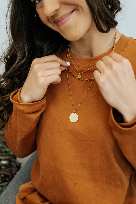 Brinley Layer Gold Necklace