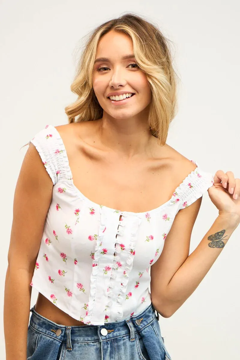 Brunch Date Corset Top