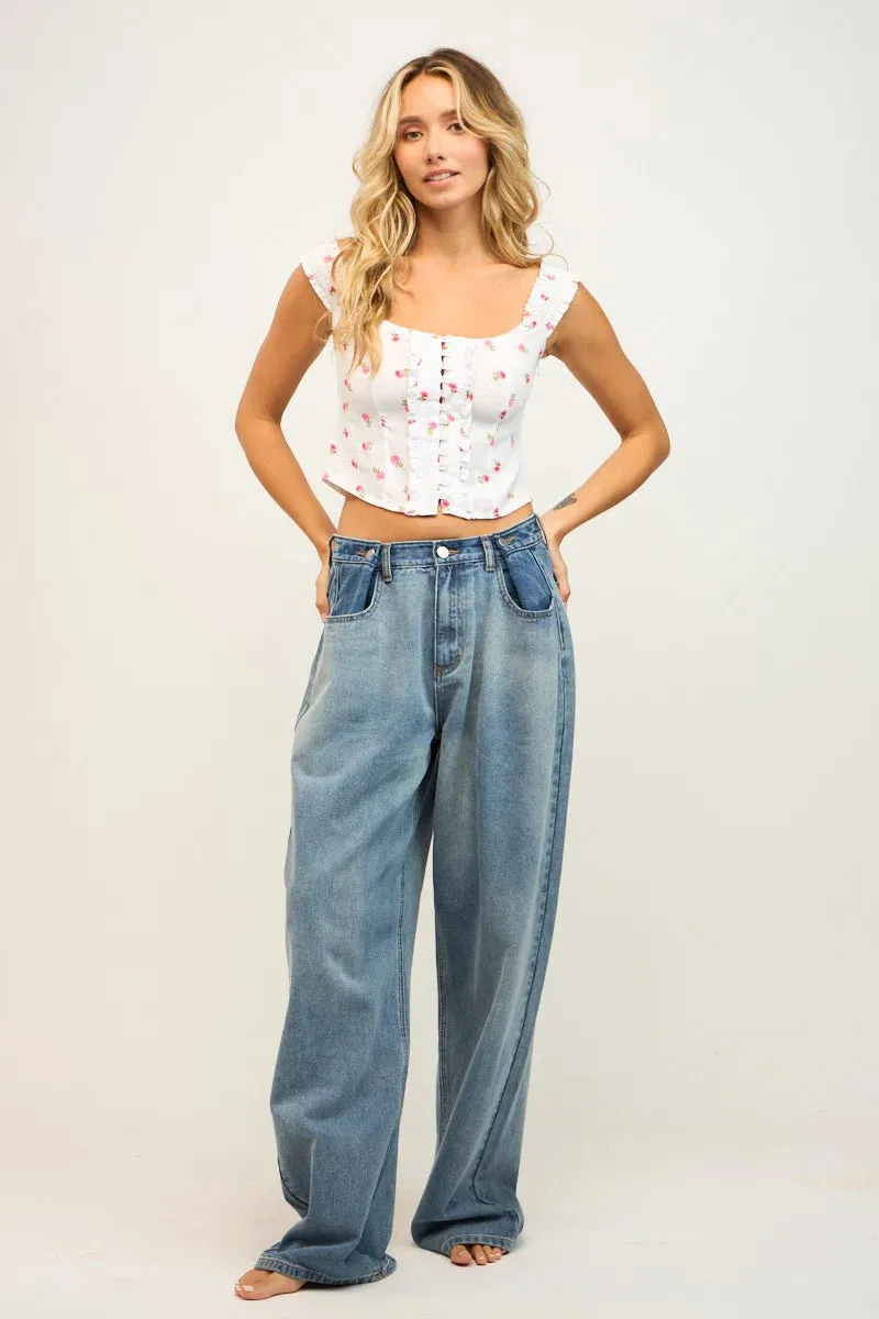Brunch Date Corset Top