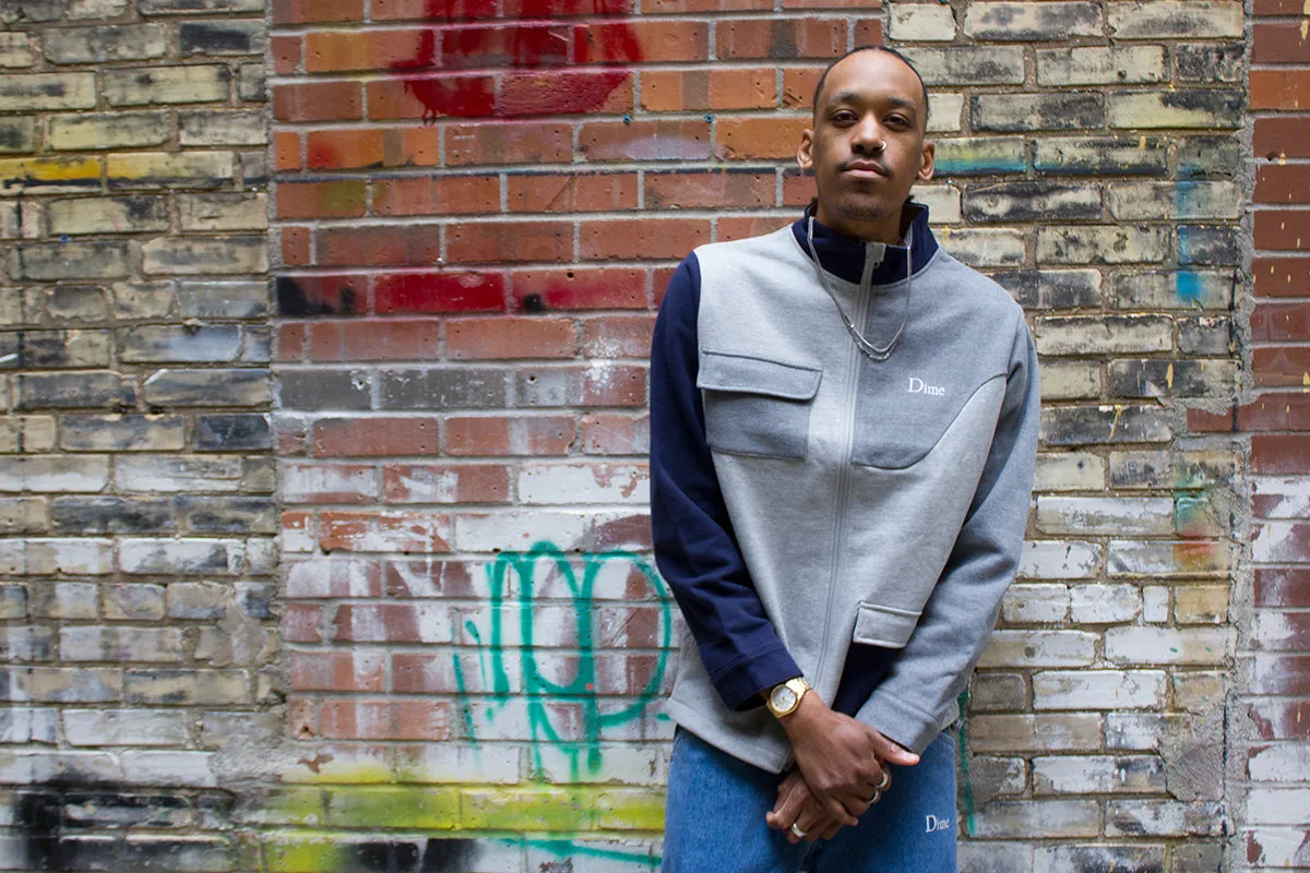 Brushed Cotton Track Jacket