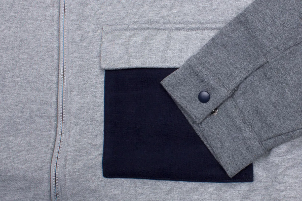 Brushed Cotton Track Jacket