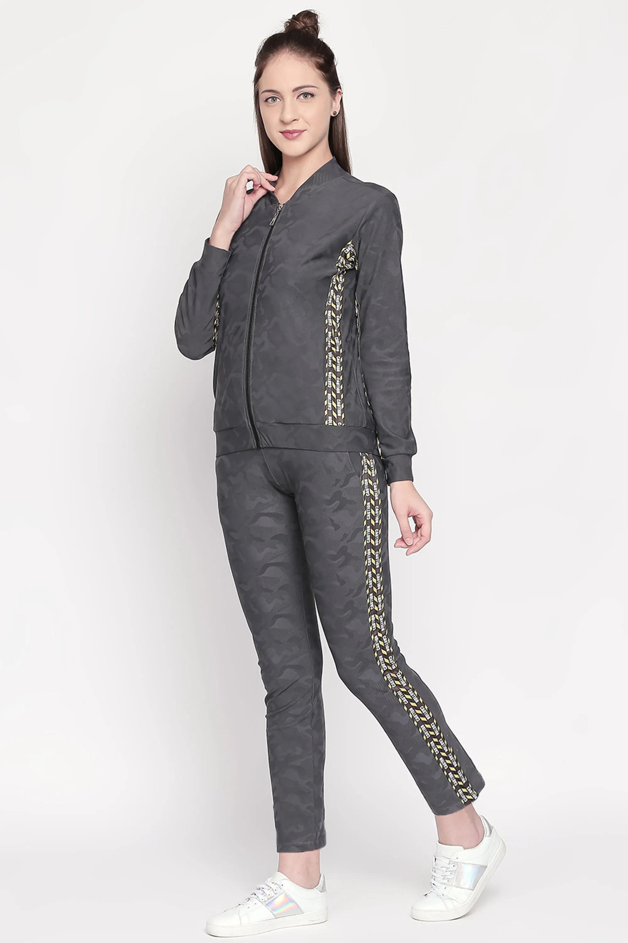 Camouflage Print Tracksuit