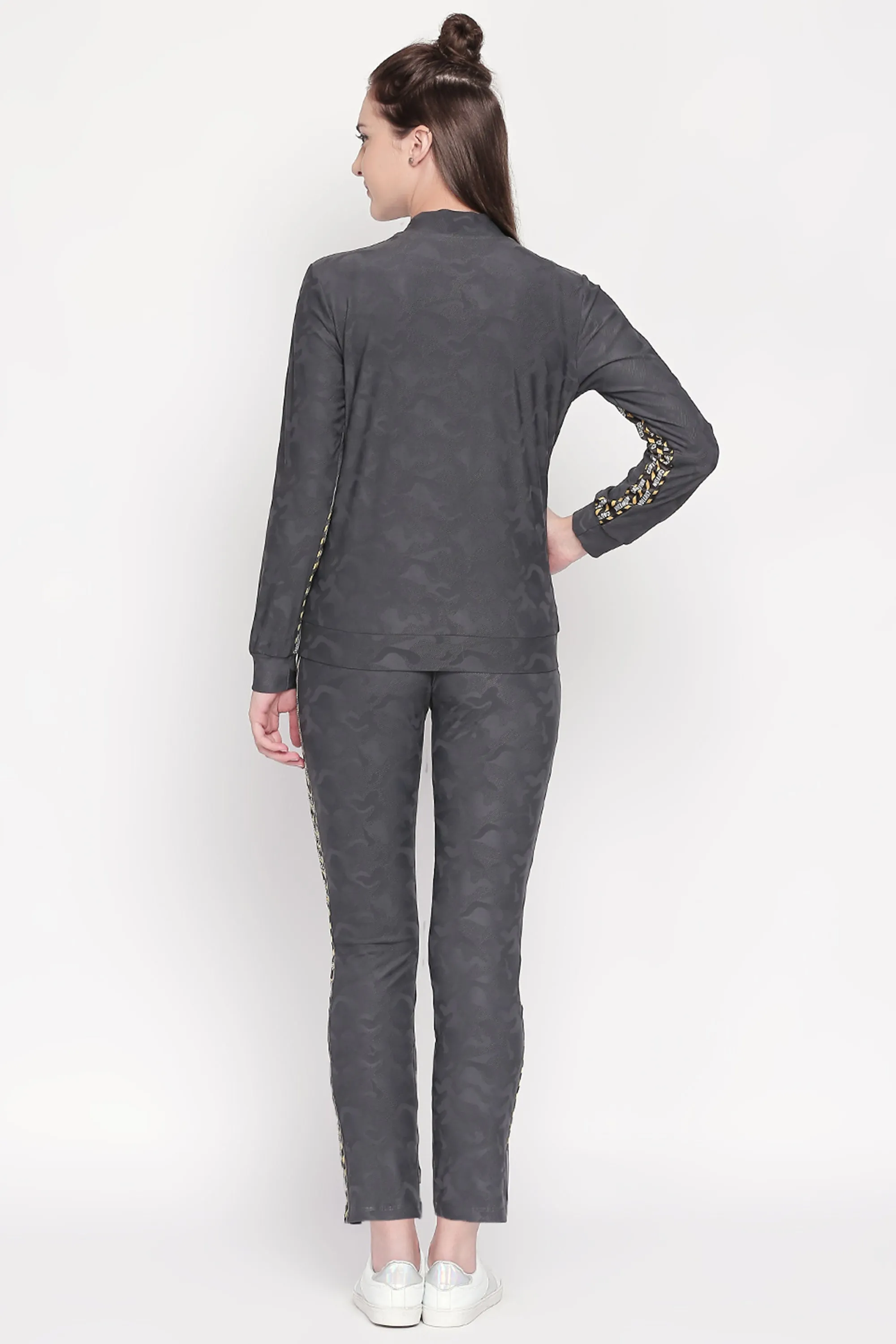 Camouflage Print Tracksuit