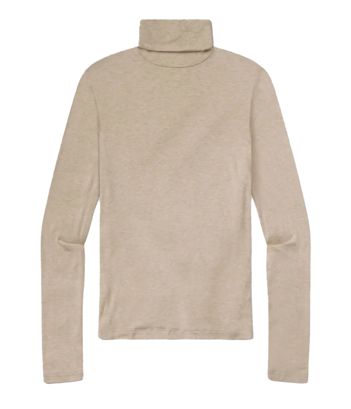 Caradene Turtleneck in Heathered Almond