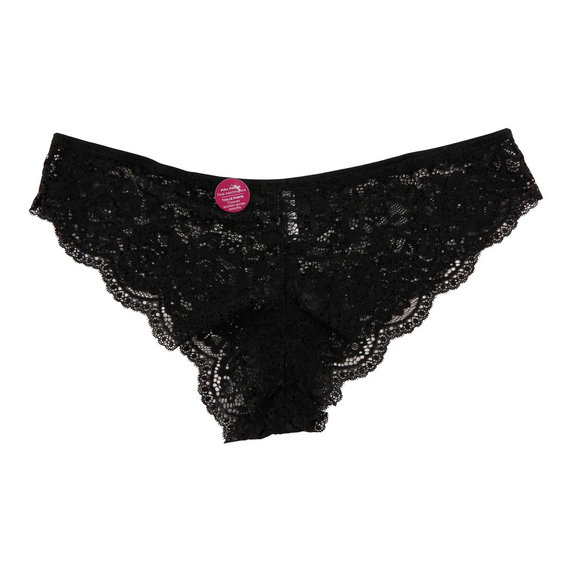 Carisma Women's Plus Lace Cheeky Underwear