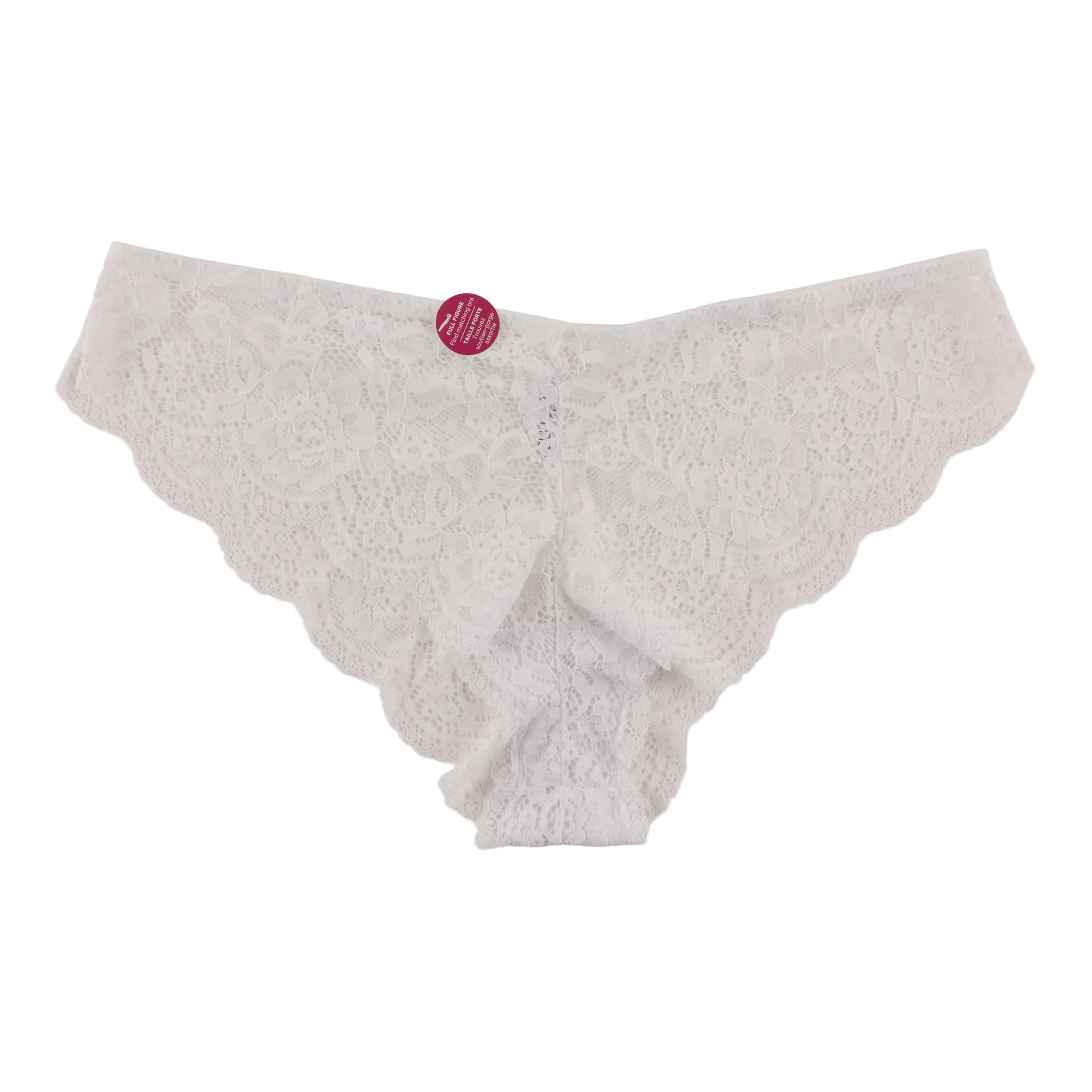 Carisma Women's Plus Lace Cheeky Underwear