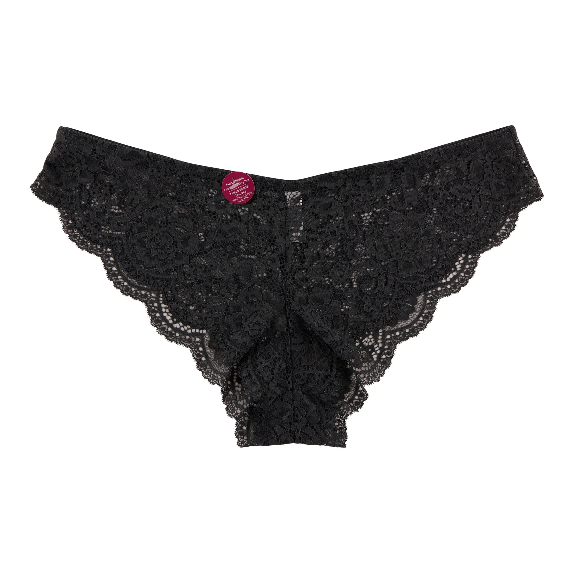 Carisma Women's Plus Lace Cheeky Underwear