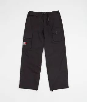 Cash Only Breaker Cargo Pants - Black / White / Red