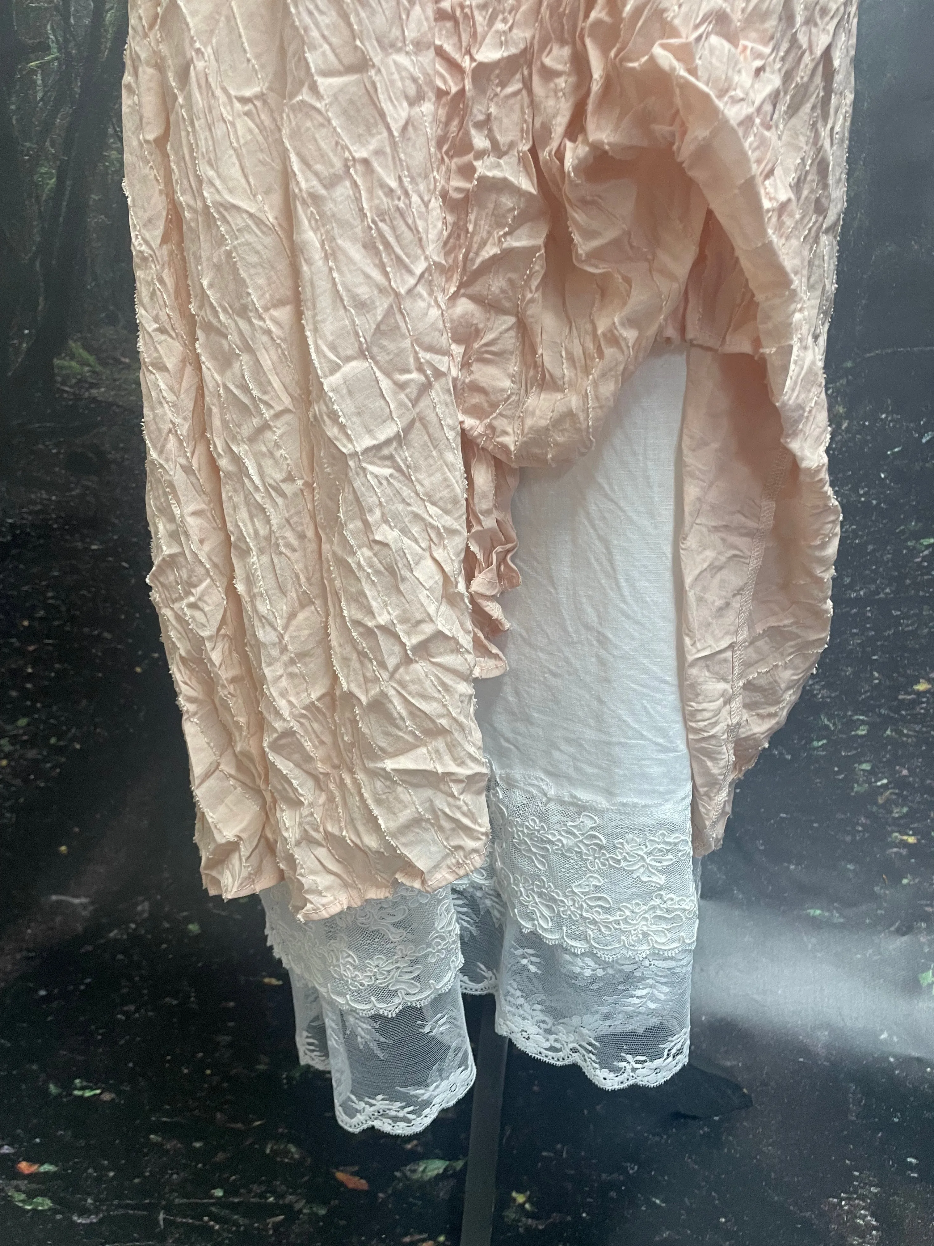 Checked overdress