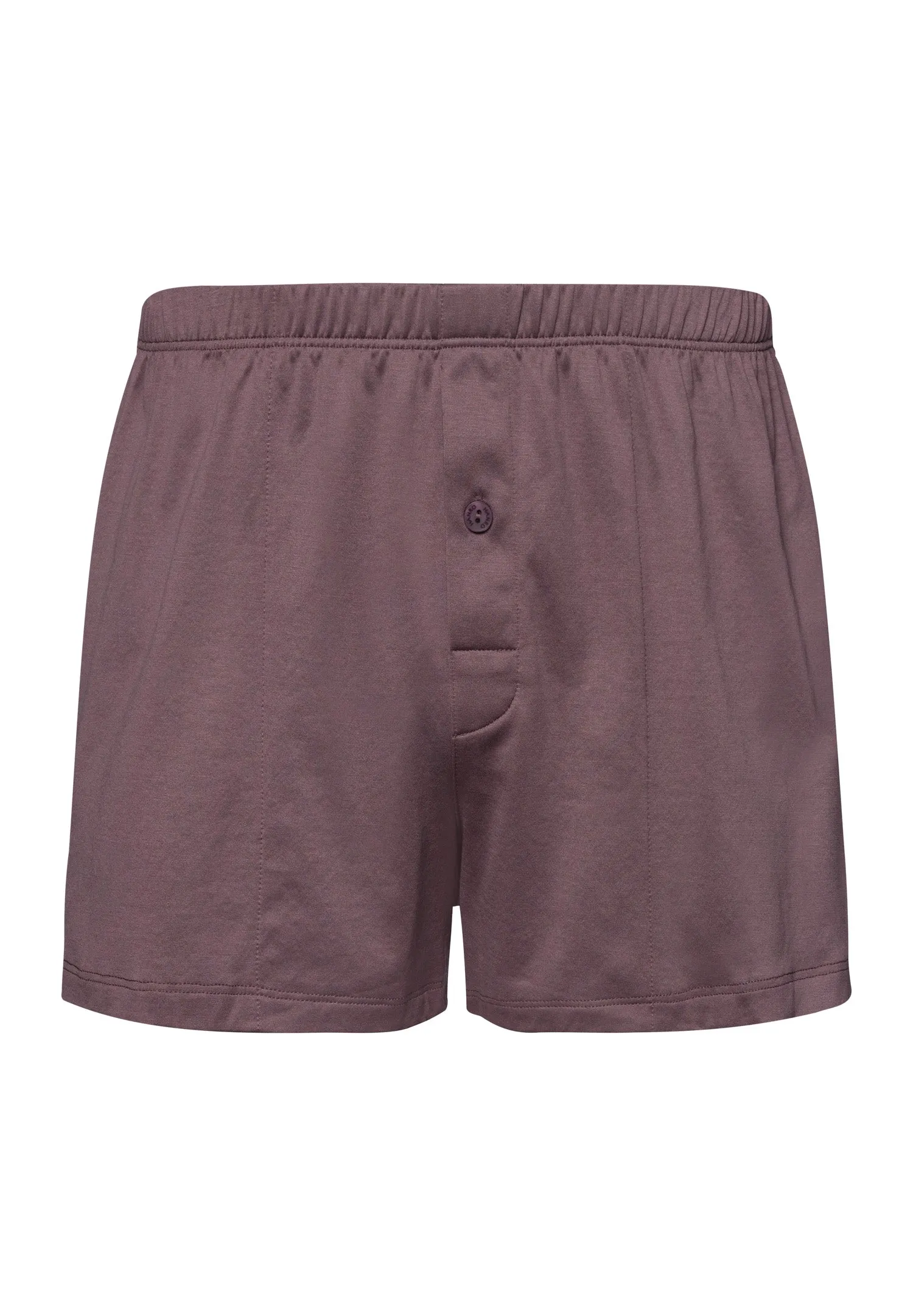 Cotton Sporty Button Fly Cotton Boxer | Smokey Plum 73505-2770