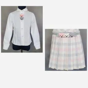 DAGA TEDDY BEAR SKIRT SET