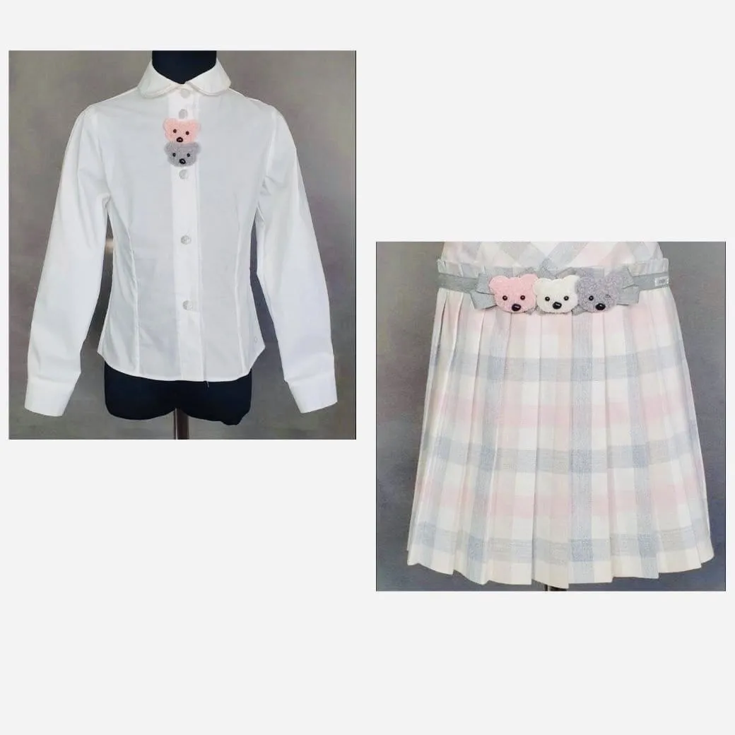 DAGA TEDDY BEAR SKIRT SET