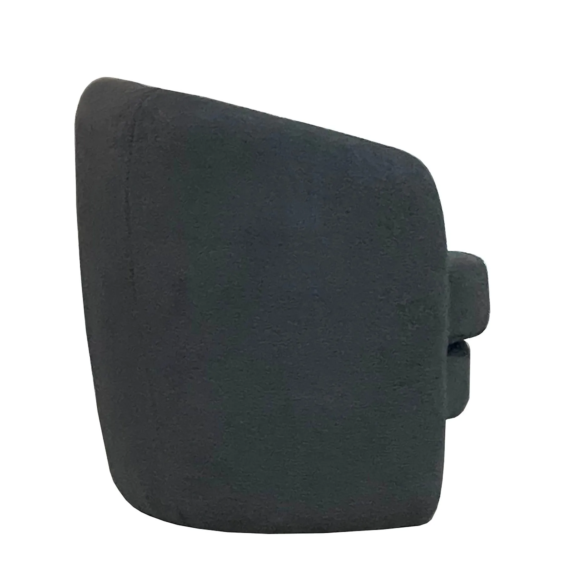 Dana Club Chair - Teddy Dark Grey