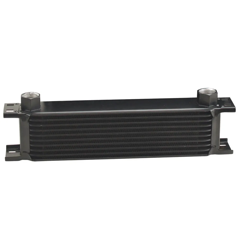 Derale 10 Row Series 10000 Stack Plate Cooler, -10AN O-ring Female