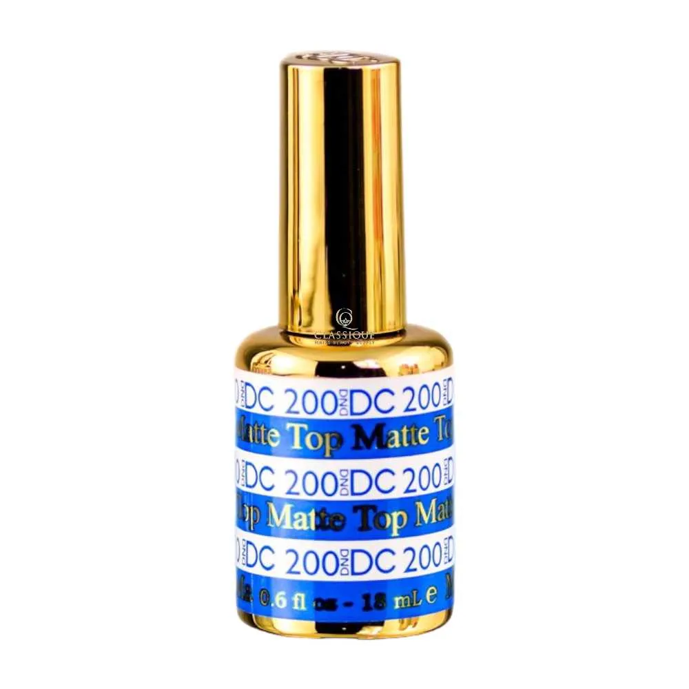DND DC Gel Top Coat - Matte #200