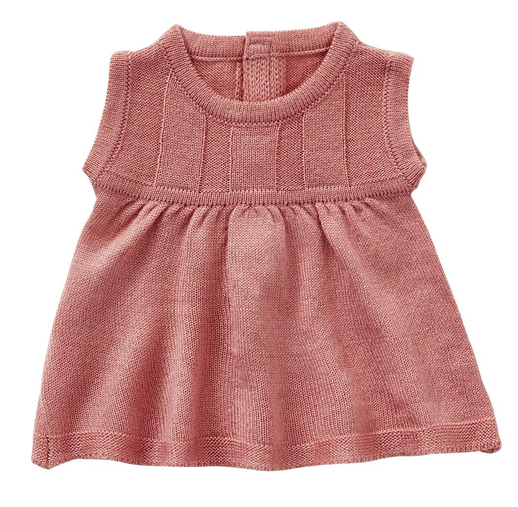 DRESS, ROSE KNIT