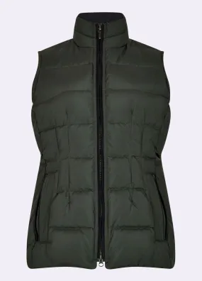 Dubarry Spiddal Quilted Gilet - Spruce
