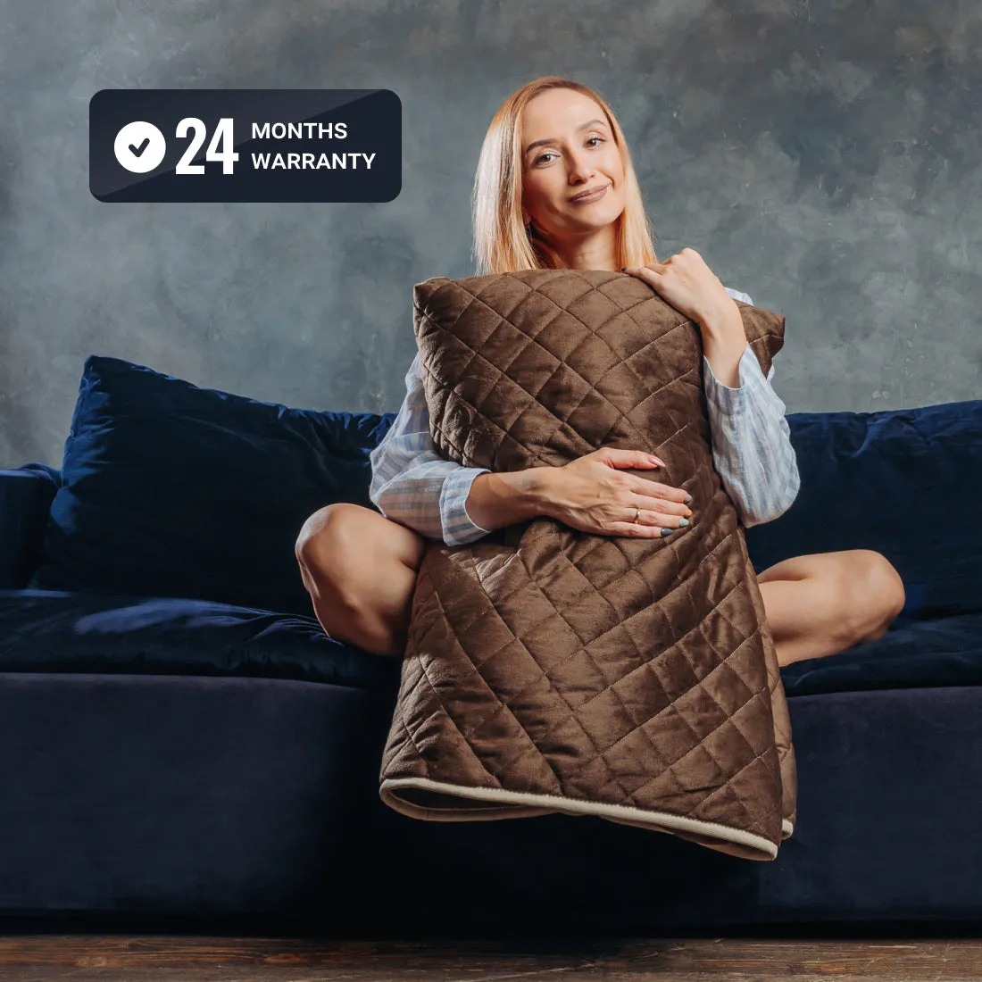 EcoSapiens Teddy Electric Heated Blanket (150x180 cm)